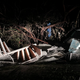 Photo of storm damage and debris